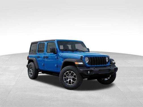 Hydro Blue Pearl 2026 Jeep Wrangler Sport