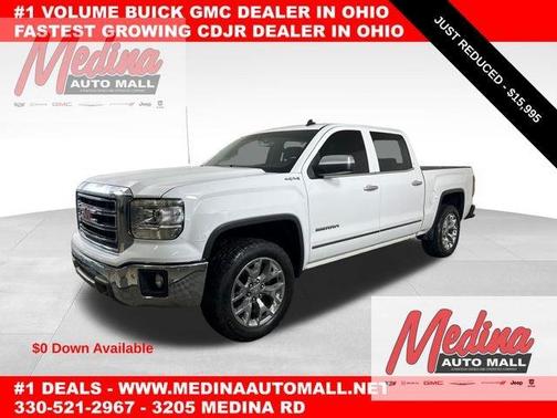 Summit White 2014 GMC Sierra 1500 SLT