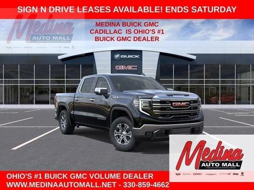 Onyx Black 2026 GMC Sierra 1500 SLT
