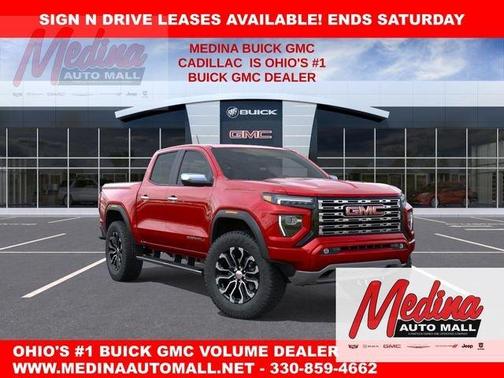 Volcanic Red 2026 GMC Canyon Denali