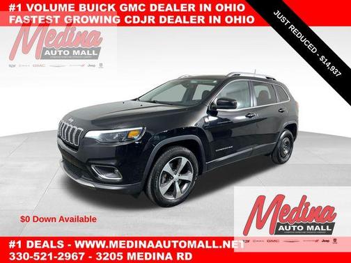 Diamond Black 2020 Jeep Cherokee Limited