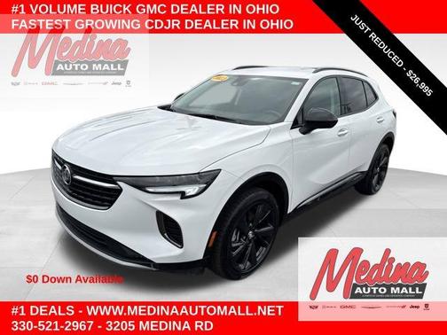 Summit White 2023 Buick Envision Preferred