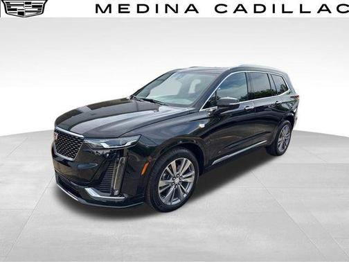 Stellar Black Metallic 2024 Cadillac XT6 Premium Luxury FWD