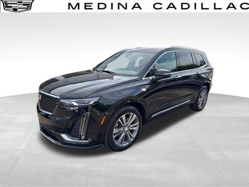 Stellar Black Metallic 2024 Cadillac XT6 Premium Luxury FWD