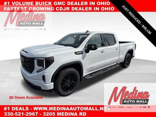 Summit White 2024 GMC Sierra 1500 Elevation