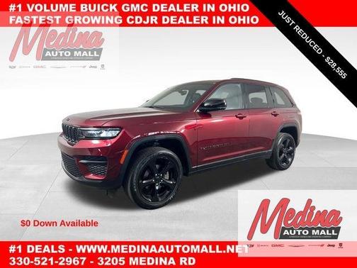 Velvet Red Pearlcoat 2023 Jeep Grand Cherokee Altitude