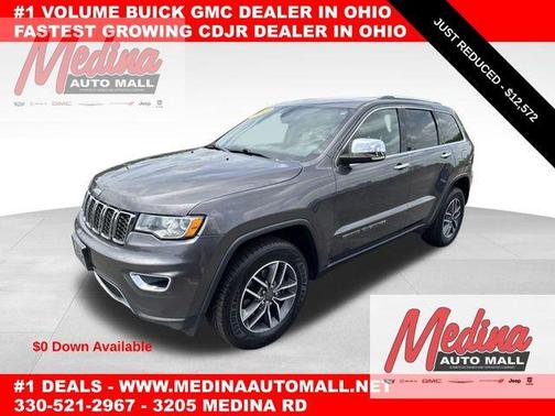 Granite Crystal Clearcoat Metallic 2019 Jeep Grand Cherokee Limited