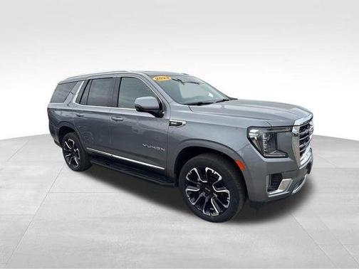 Satin Steel Metallic 2022 GMC Yukon SLT