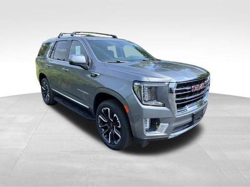 Satin Steel Metallic 2022 GMC Yukon SLT