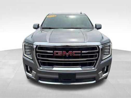Satin Steel Metallic 2022 GMC Yukon SLT