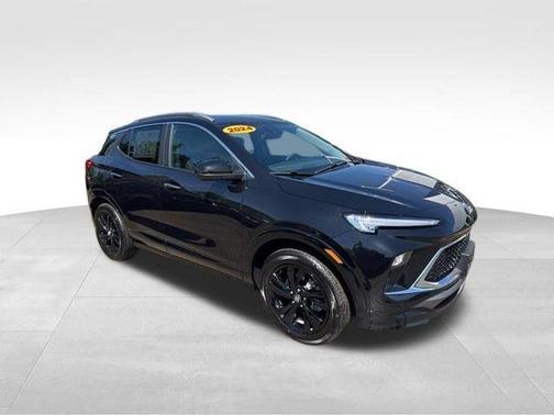Ebony Twilight Metallic 2024 Buick Encore GX Sport Touring