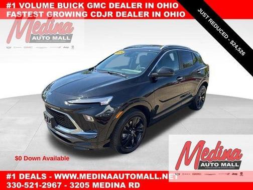 Ebony Twilight Metallic 2024 Buick Encore GX Sport Touring