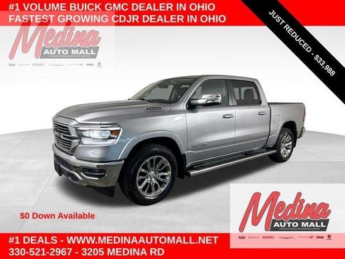 Billet Silver Metallic Clearcoat 2020 RAM 1500 Laramie