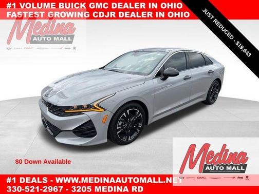 Wolf Gray 2022 Kia K5 GT-Line