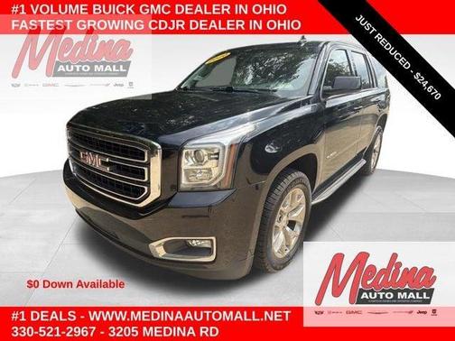 Onyx Black 2020 GMC Yukon SLT Standard Edition