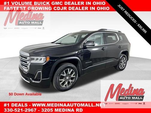 Ebony Twilight Metallic 2023 GMC Acadia SLE