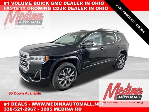Ebony Twilight Metallic 2023 GMC Acadia SLE