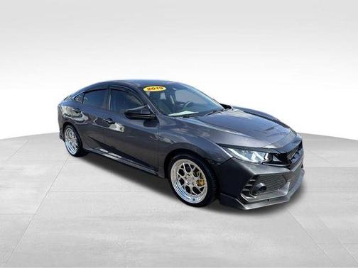 Polished Metal Metallic 2019 Honda Civic LX
