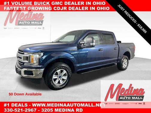 Blue Jeans Metallic 2018 Ford F-150 XLT
