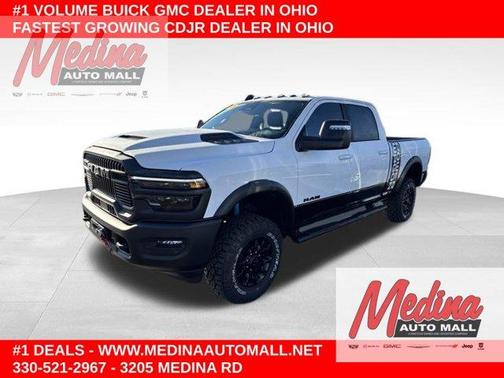 Bright White Clearcoat 2026 RAM 2500 Rebel/Power Wagon