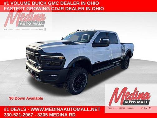 Bright White Clearcoat 2026 RAM 2500 Rebel/Power Wagon
