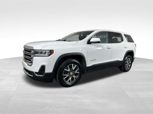 Summit White 2021 GMC Acadia SLE