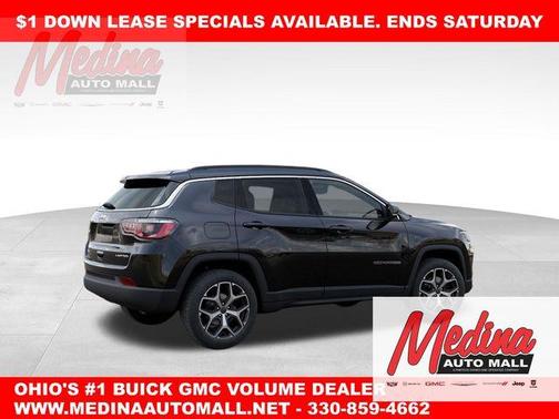 Diamond Black 2026 Jeep Compass Limited