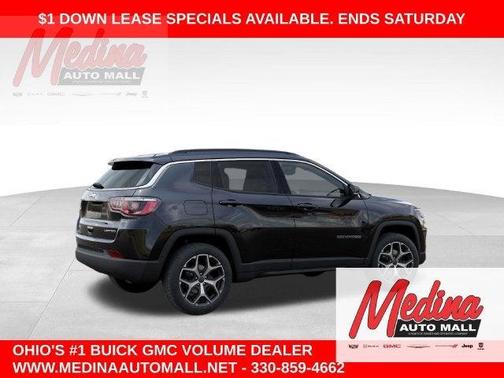 Diamond Black 2026 Jeep Compass Limited