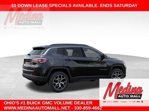 Diamond Black 2026 Jeep Compass Limited