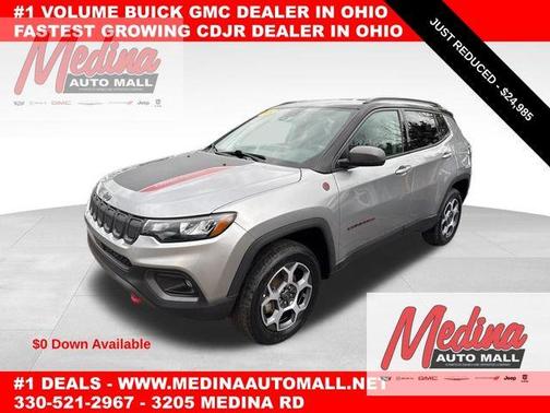 Billet Silver Metallic Clearcoat 2022 Jeep Compass Trailhawk