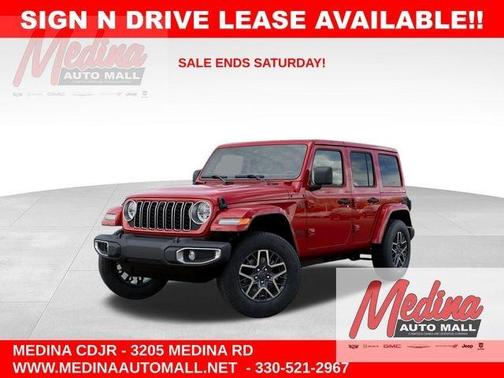 Firecracker Red 2026 Jeep Wrangler Sahara