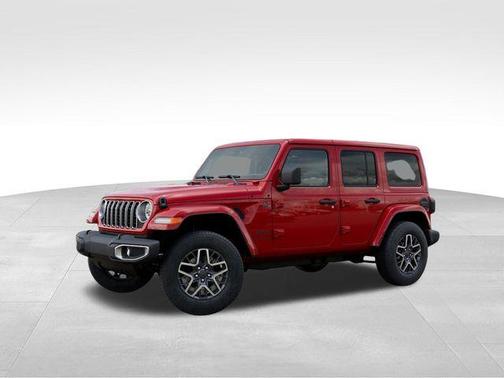 Firecracker Red Clearcoat 2026 Jeep Wrangler Sahara