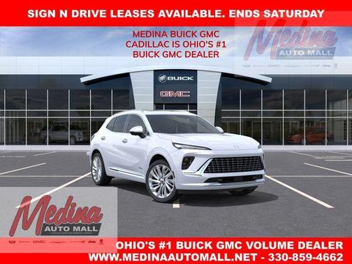 White Tri-Coat 2026 Buick Envision Avenir