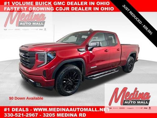 Volcanic Red 2023 GMC Sierra 1500 Elevation