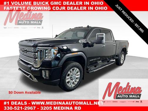 Onyx Black 2022 GMC Sierra 3500 Denali