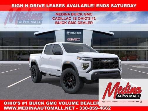 Summit White 2026 GMC Canyon Elevation