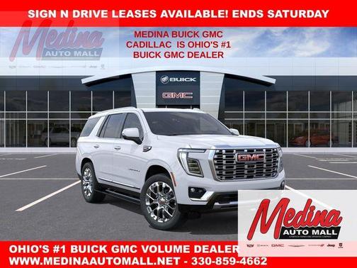 Glacier White 2026 GMC Yukon Denali