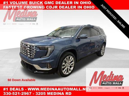 Metallic 2024 GMC Acadia Denali