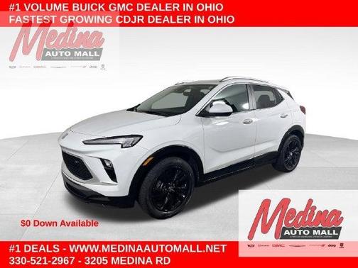 Summit White 2024 Buick Encore GX Sport Touring