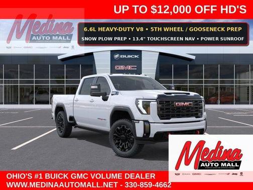 Summit White 2026 GMC Sierra 2500 AT4