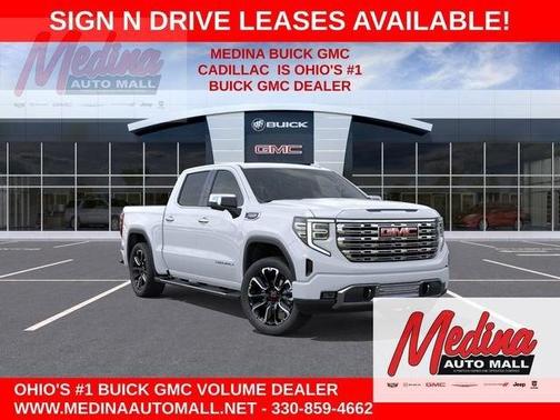 Glacier White 2026 GMC Sierra 1500 Denali