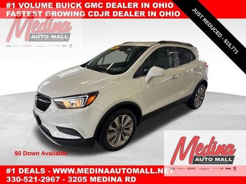 Summit White 2020 Buick Encore Preferred