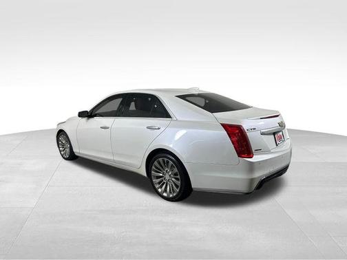 Crystal White Tri-Coat 2017 Cadillac CTS 2.0L Turbo Luxury