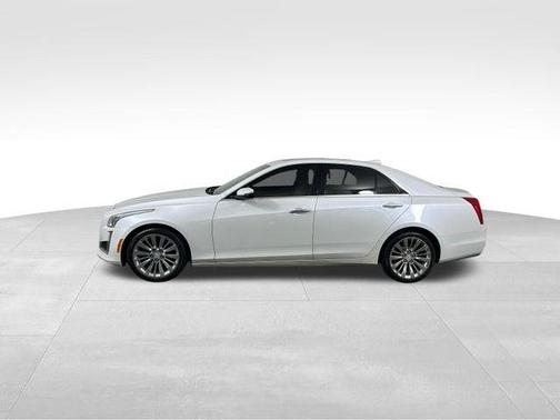 Crystal White Tri-Coat 2017 Cadillac CTS 2.0L Turbo Luxury