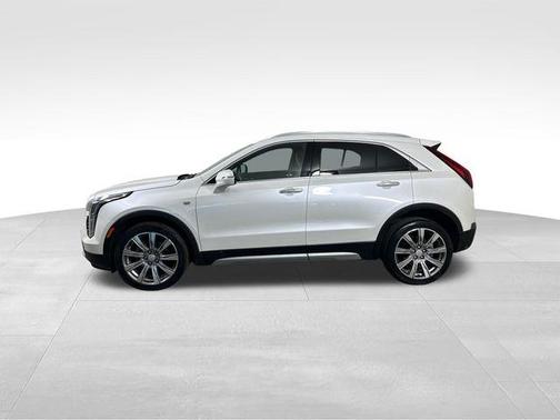 Crystal White Tri-Coat 2023 Cadillac XT4 Premium Luxury
