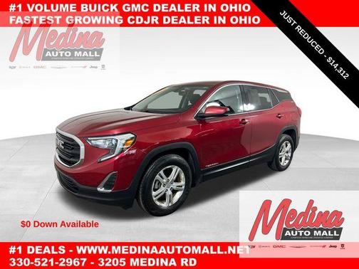 Red Quartz Tintcoat 2019 GMC Terrain SLE