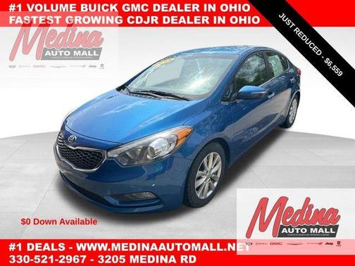 Abyss Blue 2015 Kia Forte EX