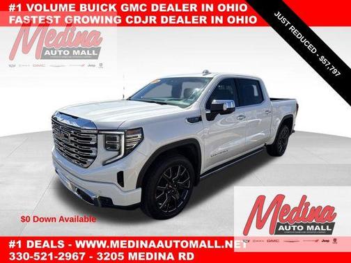 White Frost Tri-Coat 2024 GMC Sierra 1500 Denali