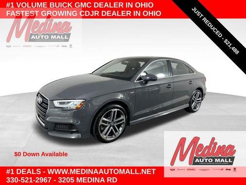 Nano Gray Metallic 2019 Audi A3 2.0T Premium