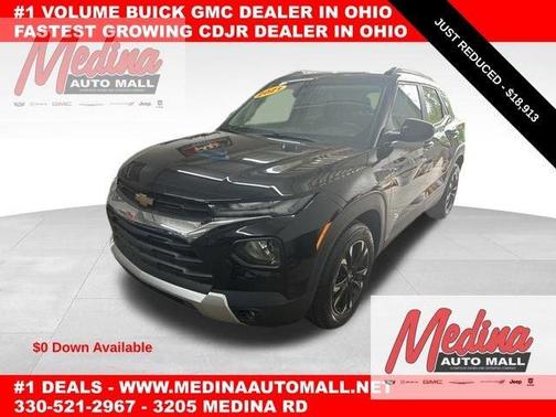 Mosaic Black Metallic 2021 Chevrolet Trailblazer LT